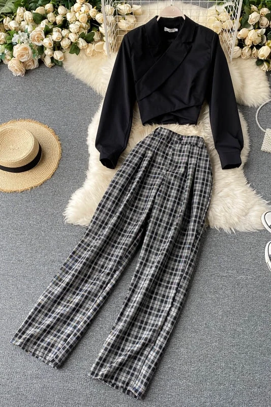 

2020 new fashion women's clothing Full 2 peice sets two piece set women