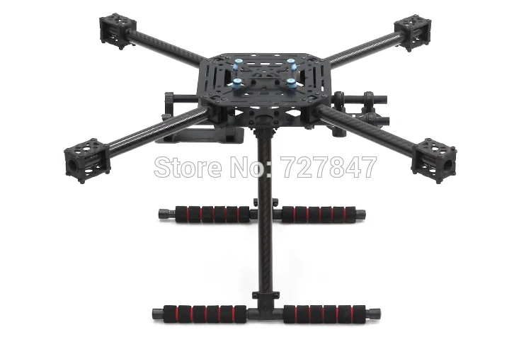 X4 500 500mm Carbon fiber / Glass Fiber Center Plate Quadcopter Frame kit Landing Gear upgrade S500 F450 |