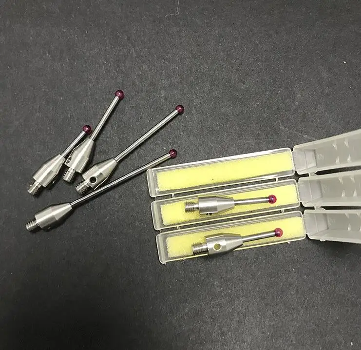 Рычаг рубинового шара M4 thread 1 2 3 4 5 6 мм измерительная игла с тремя координатами