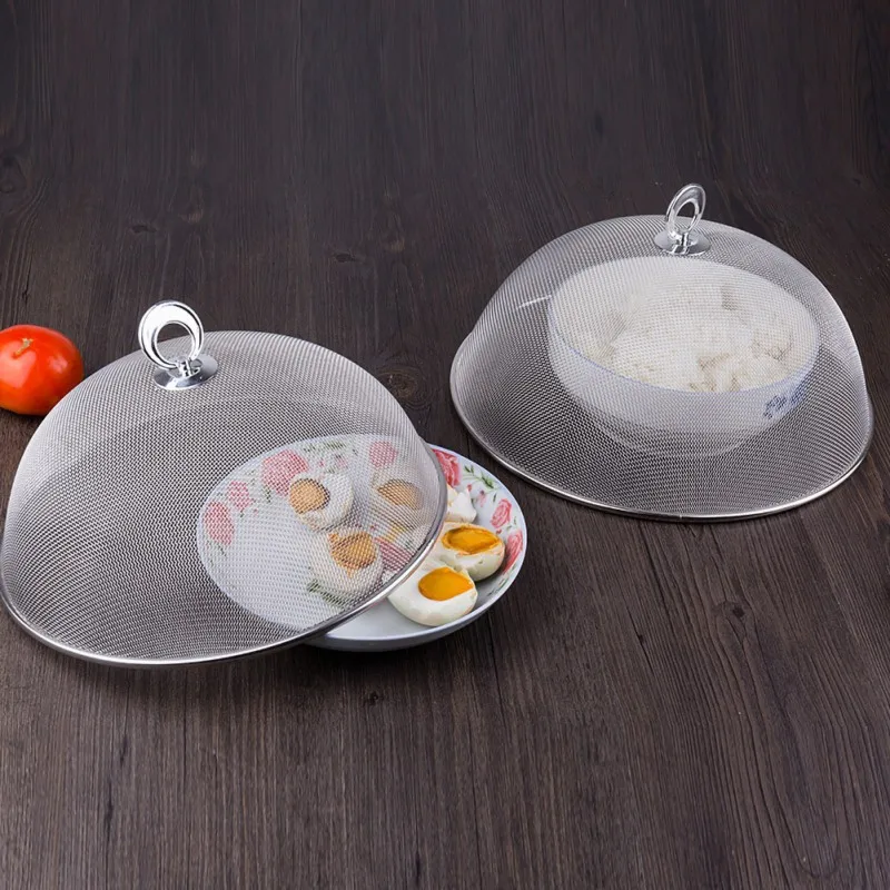 Kitchen Stainless Steel Food Mesh Cover Anti Fly Mosquito Net Picnic Table Meal Protector | Дом и сад