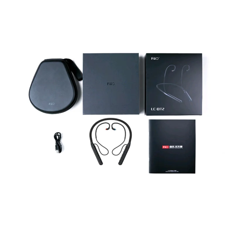 Шейный обод FiiO LC-BT2 CSR8675 + AKM AK4331 DAC Sports Bluethooth 5 0 кабель MMCX/0 78 мм разъемы SBC/AAC/aptX/LDAC |