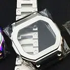 silver bezel G-5600 GW-M5610 GW-M5600 GLX-5600 GLS-5600 Фирменная Новинка Нержавеющая сталь Универсальный БЕЗЕЛЬ для наручных часов и ремешок - Цвет: silver bezel