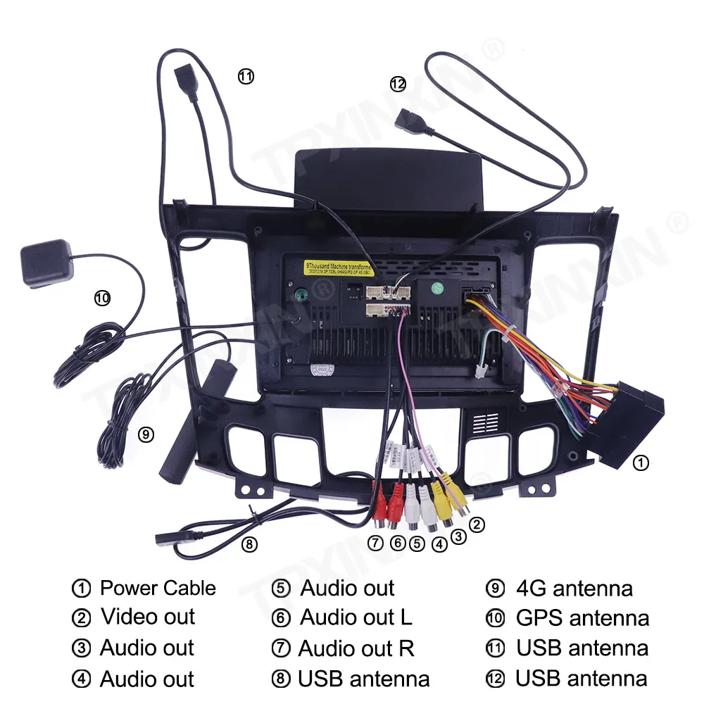 구매 테슬라 스타일 안드로이드 10 GPS 차량용 멀티미디어 플레이어 헤드유닛 오디오 라디오 내비게이션 무선 카플레이, 현대 소나타 NF2009 + DSP