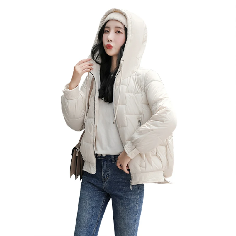 Fitaylor 2020 Новая женская зимняя куртка пальто с хлопковой подкладкой короткая парка