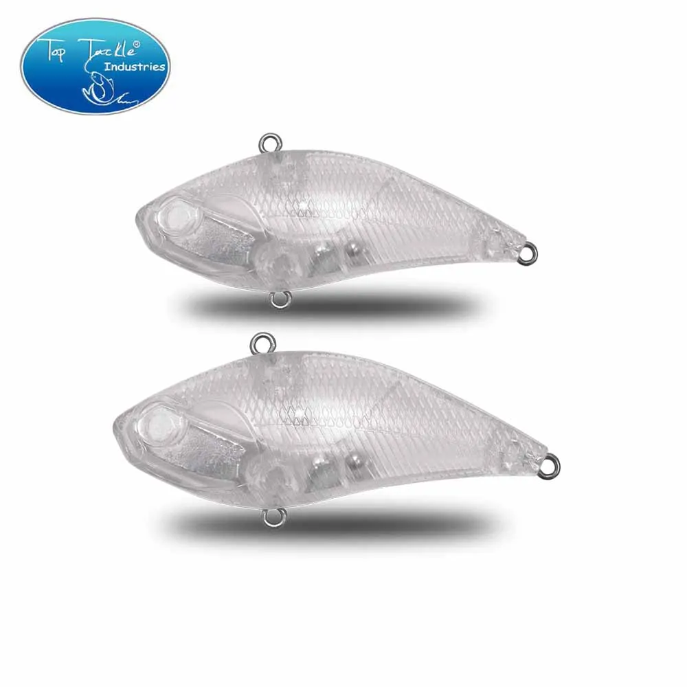

fishing lure Transparent ABS Lead Head Weight Unpainted DIY VIB Fast Sinking Pencil Rattle Bass fishing lure Jerk Bait