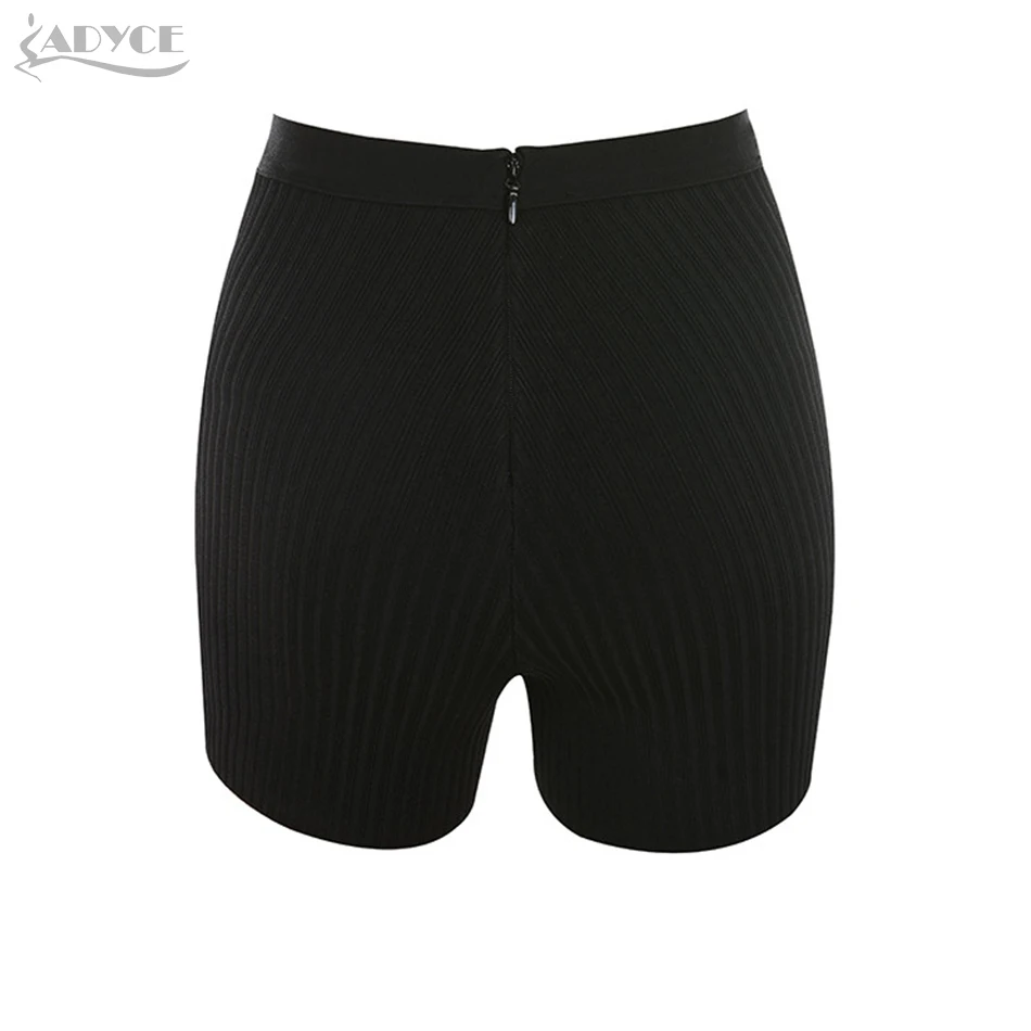 

Adyce 2021 New Summer Women Fitness Short Bodycon Bandage Shorts Fashion White Black Orange Elegant Lady Clubwear Casual Shorts