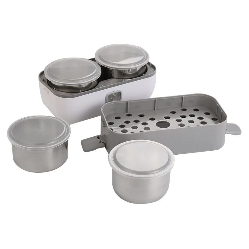 

Electric Heating Lunch Box Food Storage Meal Bento Container Portable 200W 2000ML, US Plug