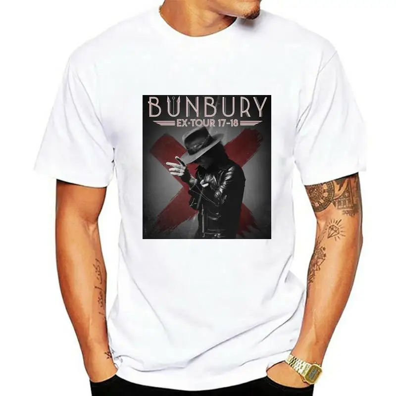 

ENRIQUE BUNBURY tour dates 2020 BLACK SHIRT S TO 2XL AMJ