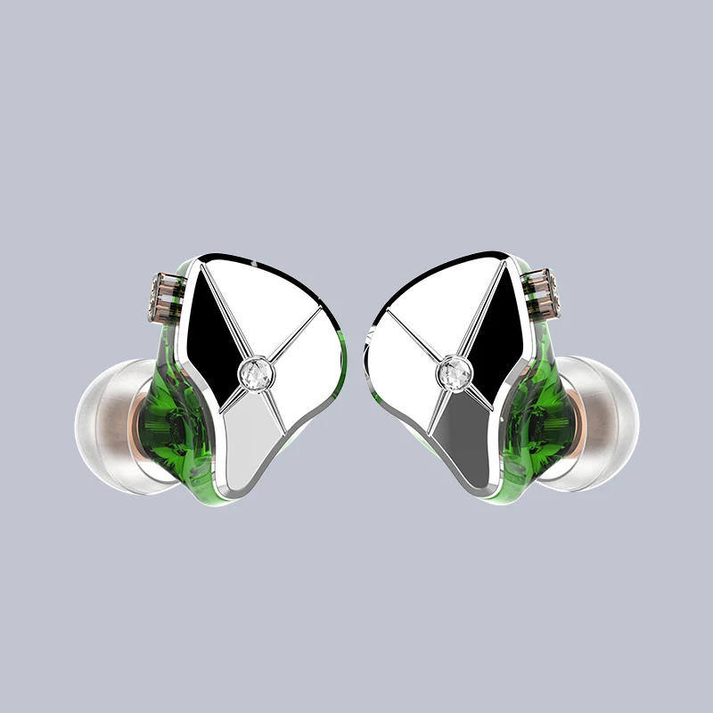 003Silver Green TFZ/queen LTD, высококачественные наушники-вкладыши Hi-Fi, динамические наушники Hi-Fi бас гарнитура вкладыши с 2Pin кабелями, 24Ω 107dB - Цвет: 003Silver Green