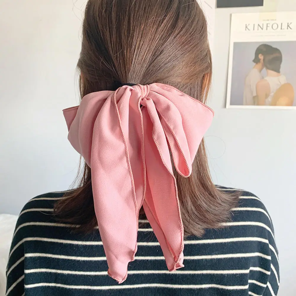 Женские аксессуары для волос резинки тканевая лента бант эластичная резинка