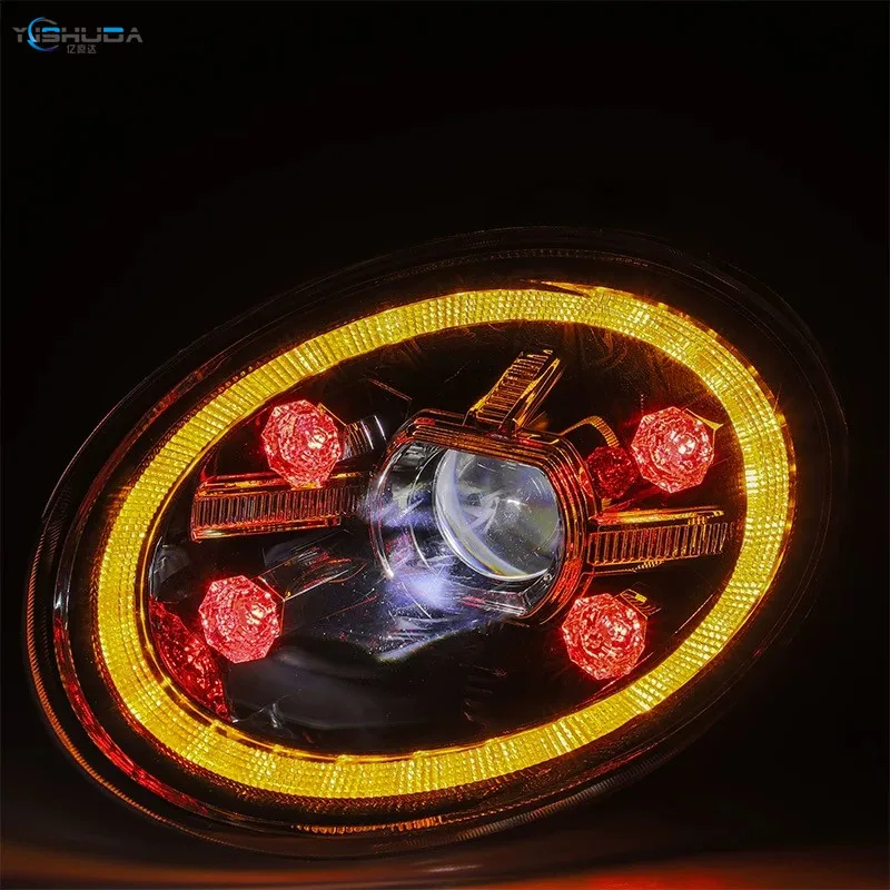 2 шт. автомобильный Стайлинг для VW Beetle фары 2013 2020 Жук светодиодный DRL Hid фара