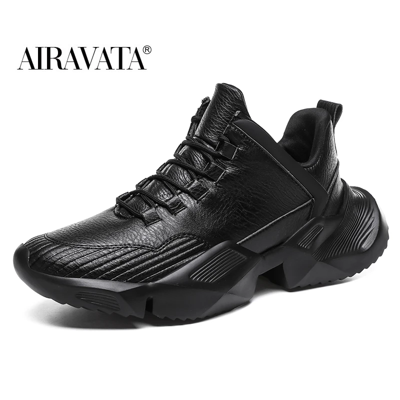 

Airavata Men's Summer Daddy Shoes Running Sneakers Shoes Lace Up Casual Sports Lightweight Outdoor Athletic Shoes for Man