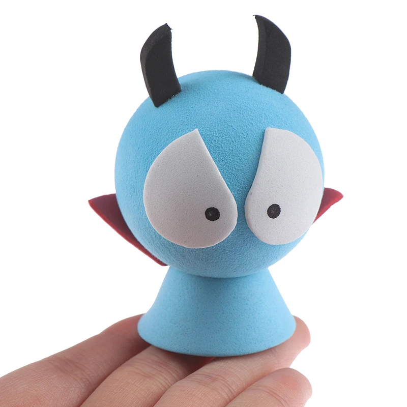 1PC 7.5cm*5cm Blue Car Topper Balls For Red Shirt Devil Antenna Eva Decorative Roof Decoration | Автомобили и мотоциклы