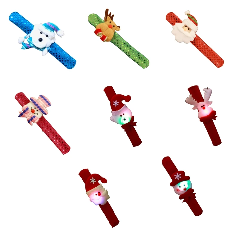 

Santa snowman elk flapping ring J2HD