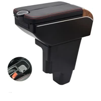 for toyota ist armrest box double doors open usb interface centre console storage box arm rest car accessories armrests