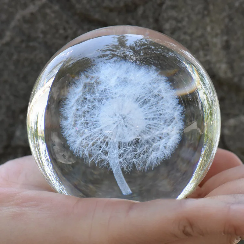 Искусственный хрустальный шар для детей на день рождения украшение дома