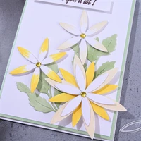 inlovearts flower petal metal cutting dies stencils for diy scrapbooking album decorative embossing handmade paper cards crafts