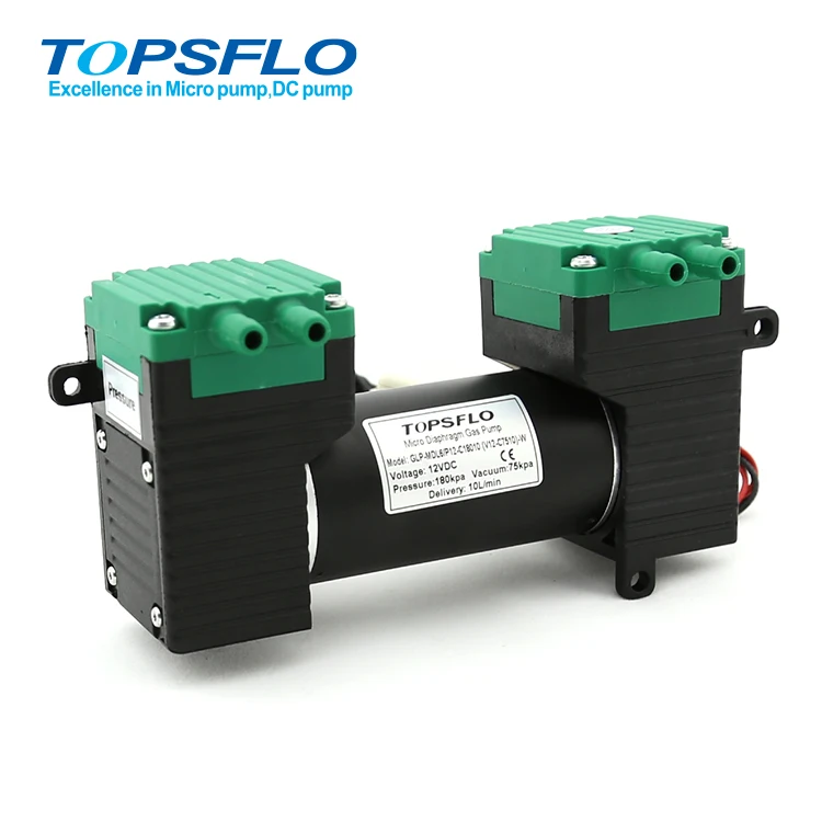 TOPSFLO TMD40-F 12V 12V Высокая Давление двойной головкой воздушный насос