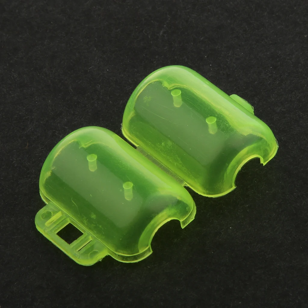 20 Pieces Fishing Hook Cover Squid Lure Hook Case Fish Jig Hook Caps Case High quality Plastic Material Color Random