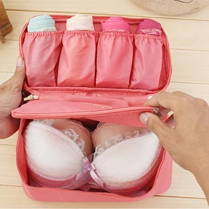 Новинка, водонепроницаемая женская сумка для бюстгальтера и нижнего белья, вместительная косметичка-органайзер для женского белья, косметичка для путешествий, ZhanBag Z68