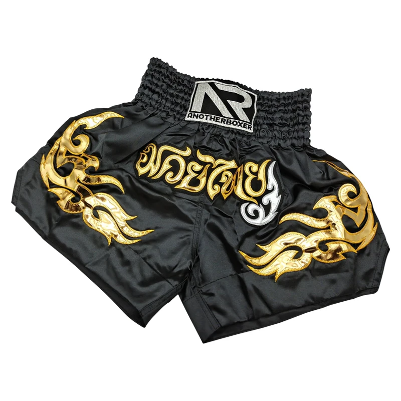 Боксерские Шорты Muay Thai Fighting свободного кроя с принтом комплекты одежды шортами