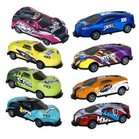 8pcs alloy car pull back 164 diecast kids metal action model bounce bouncing 360 degree flip cars hit fighting battle toys