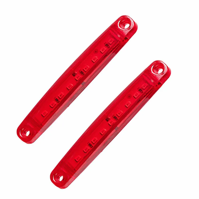 20pcs Red Side Marker Light 9LED Tail Bus Trailer Truck 24V LED Lights Waterproof Indicator Parking | Автомобили и мотоциклы