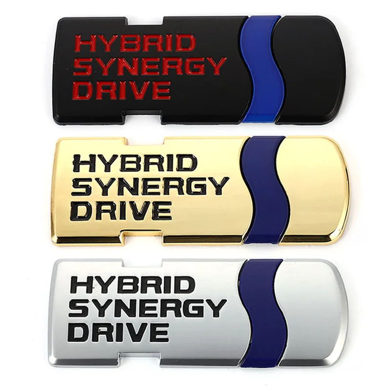 Автомобильный Стикеры эмблема Авто переводная картинка для Toyota Hybrid Synergy Drive