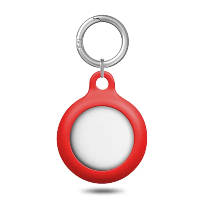 

For Apple Airtags Liquid Silicone Protective Sleeve For Apple Locator Tracker Anti-lost Device Keychain Protective Sleeve Hot
