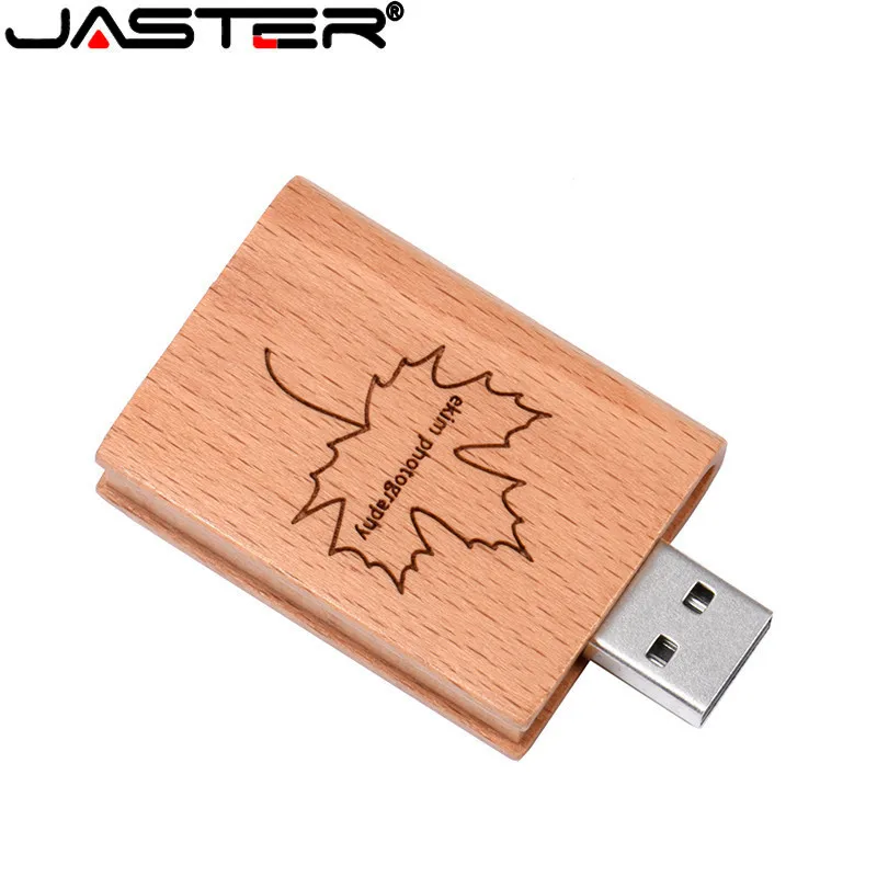 Usb флеш накопитель JASTER Maple wood book 4 ГБ 8 16 32 64 usb 2 0 Флешка подарки|USB флэш-накопители| |