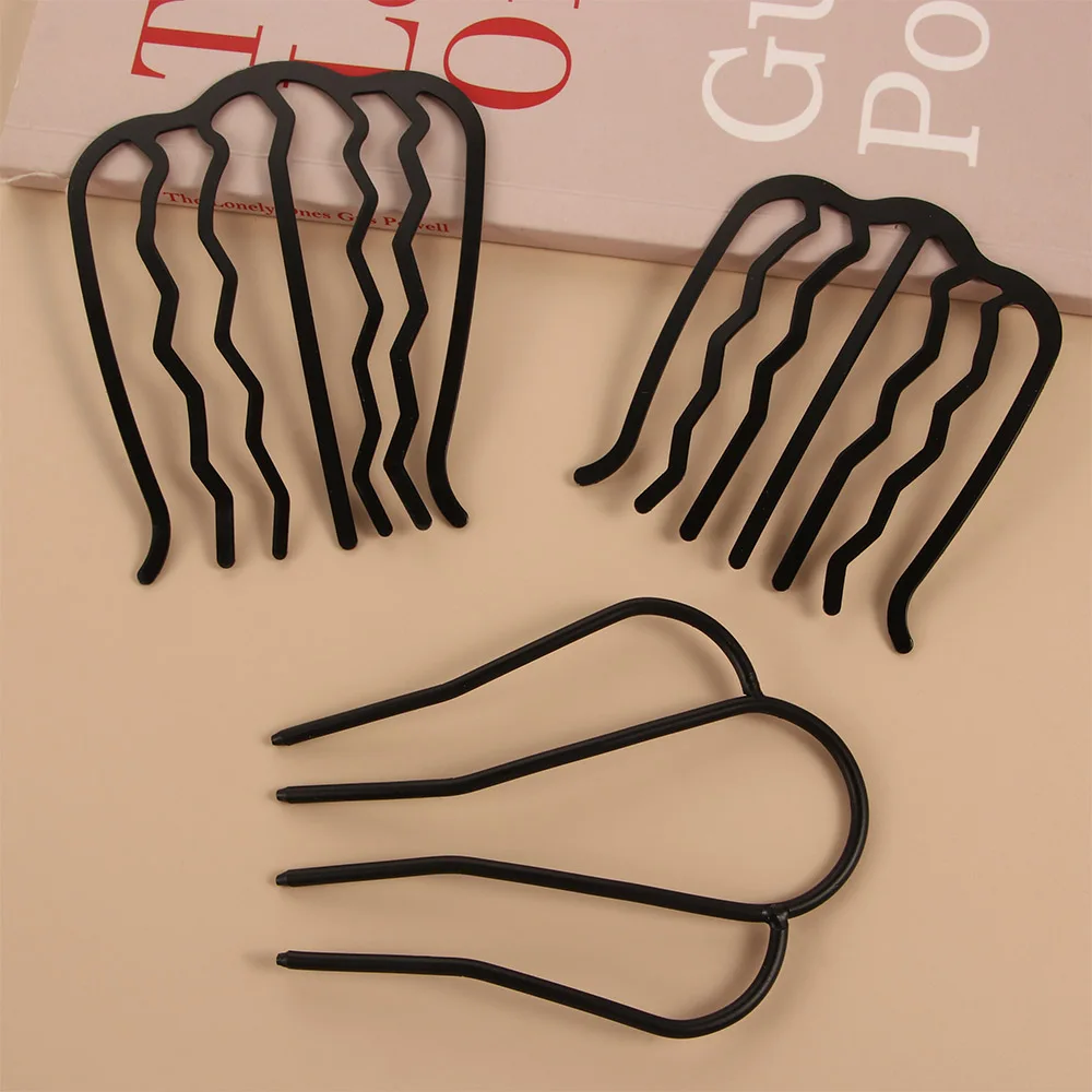 

New Fashion Women Hairpin Twist Styling Clip Stick Bun Maker DIY Hair Braiding Tools Alloy Hair Accessories Braider Headwear