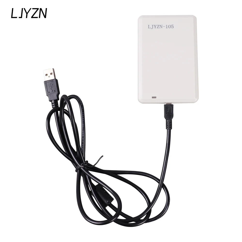 

LJYZN 860 960 MHz Free Program Windows 10 UHF RFID USB Desktop Card Reader Writer with Copier Cloner EPC GEN2