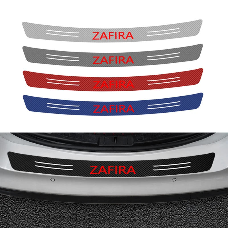 Стайлинг автомобиля для Opel Zafira 2008 2020 отделка бампера багажника Защита от царапин