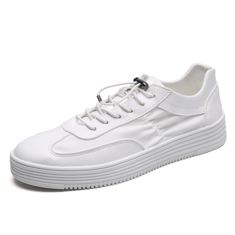

Summer 2019 New Men's Canvas Shoes Tide Casual White Lazy One Pedal Korean Mesh Material Shoes