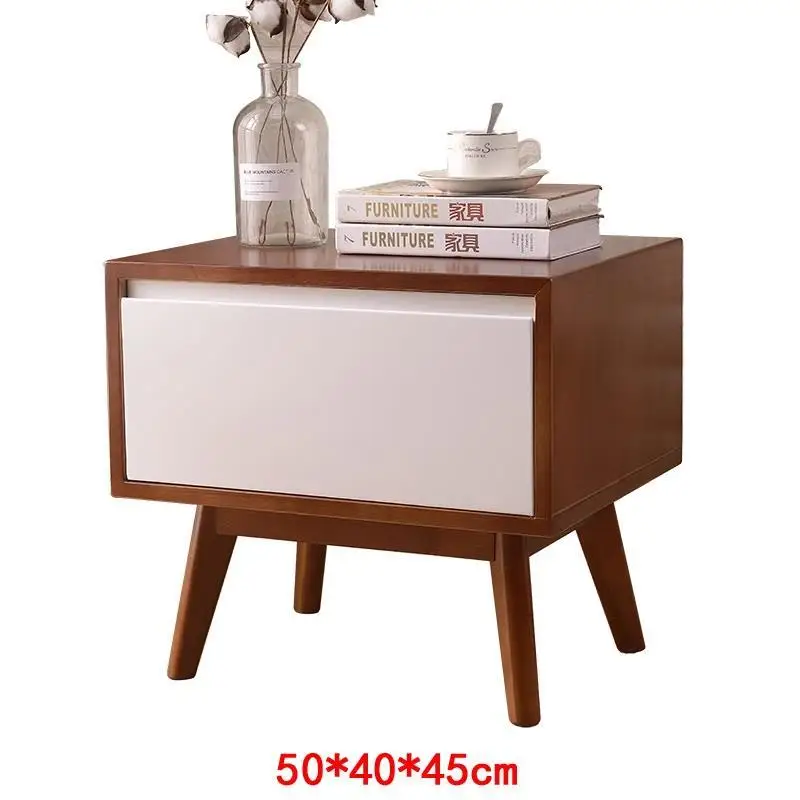 Прикроватная тумбочка для спальни в скандинавском европейском стиле| |