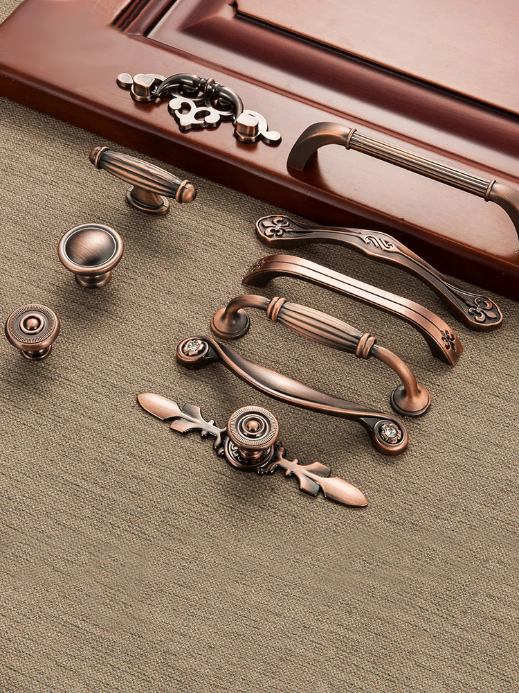 Дверные ручки Archaize красная бронзовая ручка американское классическое ambry винный