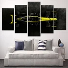 Картина на холсте, 5 шт., Формула 1, Рено F1, Гонки, Домашний декор, 5 панелей, Постер без рамы, картины для гостиной