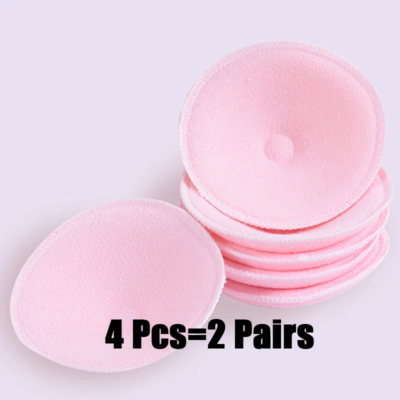 2 pairs 11.5cm 2 пары, 5 пар, хлопок+ гигиеническая губка, многоразовые подушечки для грудного вскармливания, мягкие, 3D чашки, моющиеся подушечки, аксессуары для грудного вскармливания - Цвет: 2 pairs 11.5cm