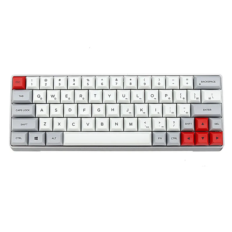 INSMA PBT Keycaps Gateron Switch GK64 чехол из алюминиевого сплава Горячая замена RGB игровая