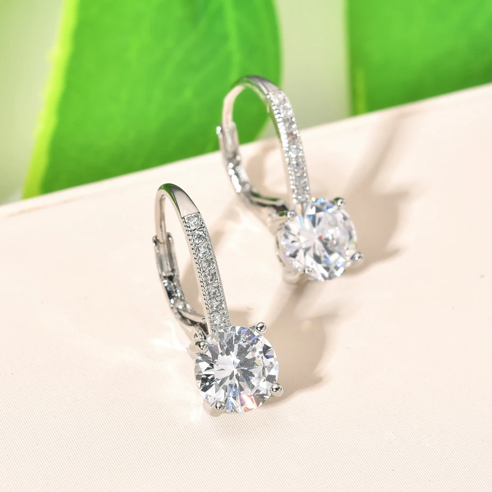 Creative fashion style zircon ear clip jewelry gifts for women/girls wedding party ER-355 | Украшения и аксессуары