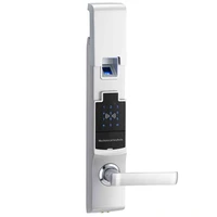 fingerprint security keyless door lccks system with password and card