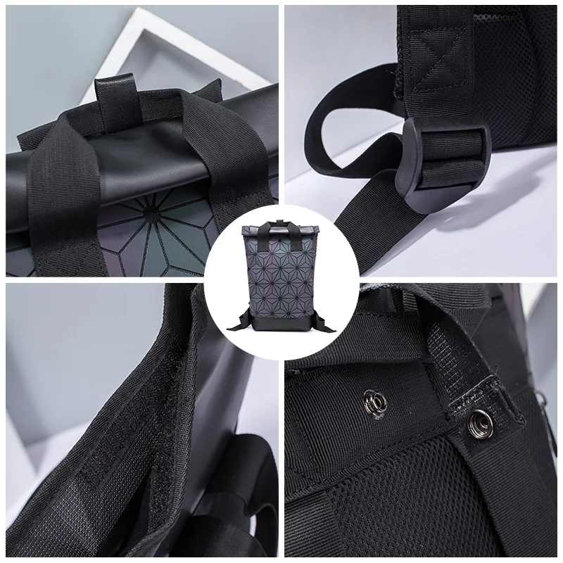 Женский школьный рюкзак с голографическим рисунком для девочек-подростков |