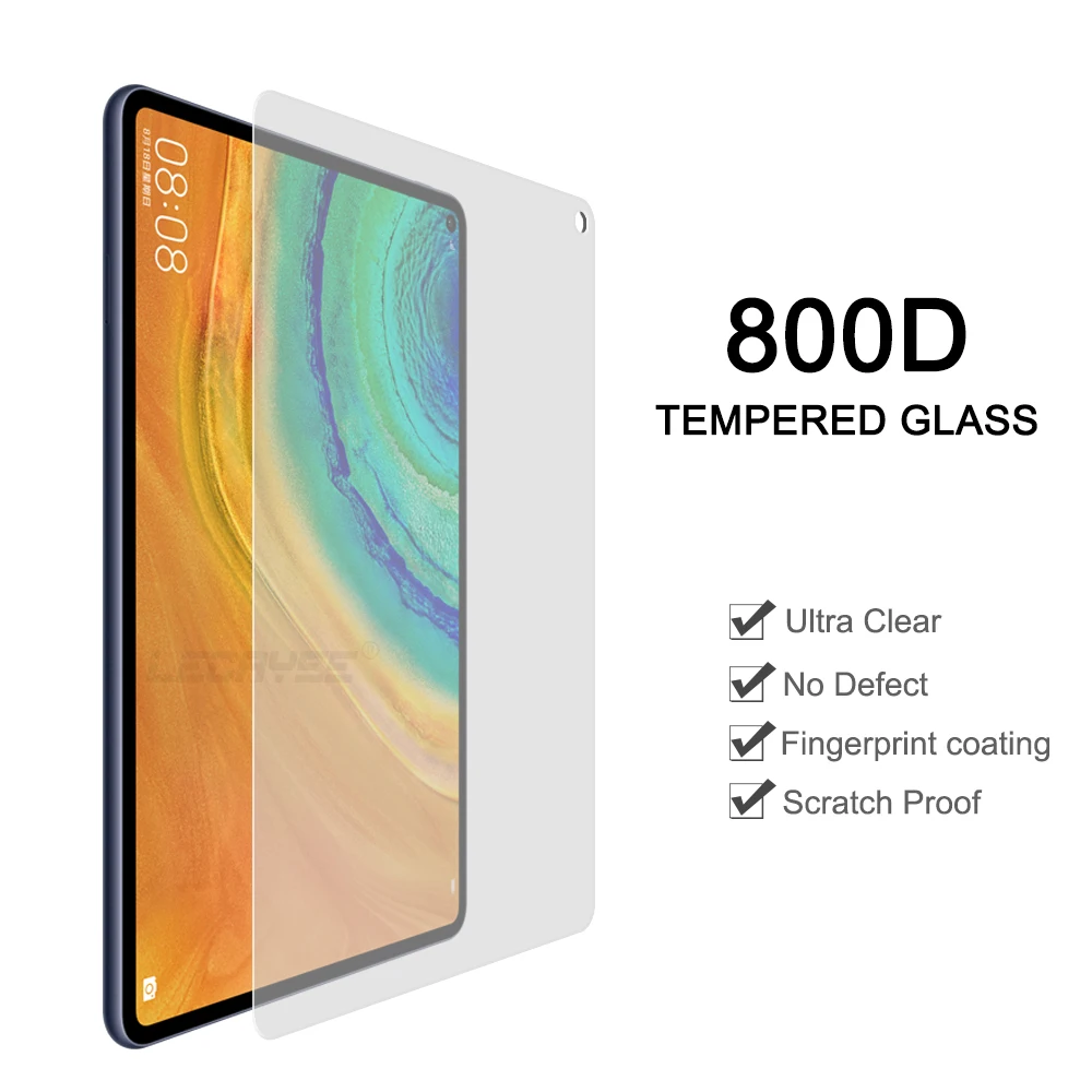 LECAYEE 800D ультра прозрачное закаленное стекло для Huawei MatePad Pro LTE/WIFI 10 8 планшет Защита