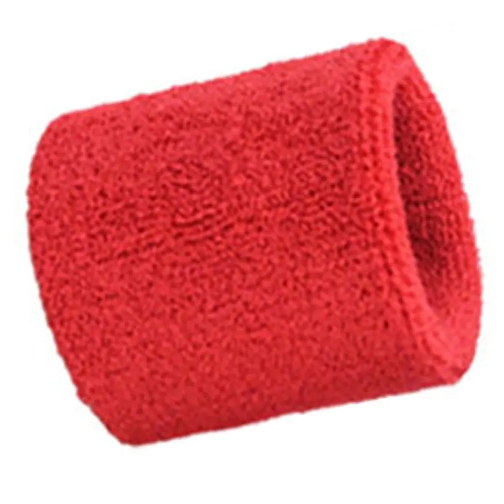 

1PC Colorful Cotton Unisex Sport Sweatband Wristband Wrist Protector Running Badminton Basketball Brace Terry Cloth Sweat Band