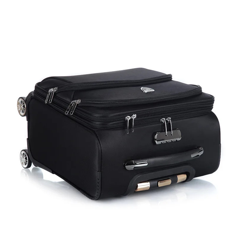 New 18 Inches Oxford Trolley Case Portable Luggage High Quality Travel Suitcases On Wheels Carry on Business Valise Trip Bags