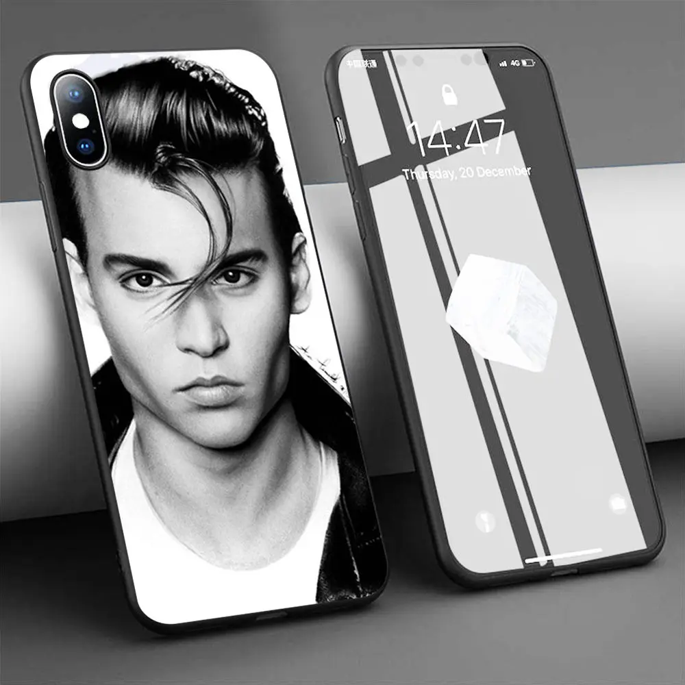 Coque жизнь это шутка Джонни Деппом чехлы для мобильного телефона из мягкого