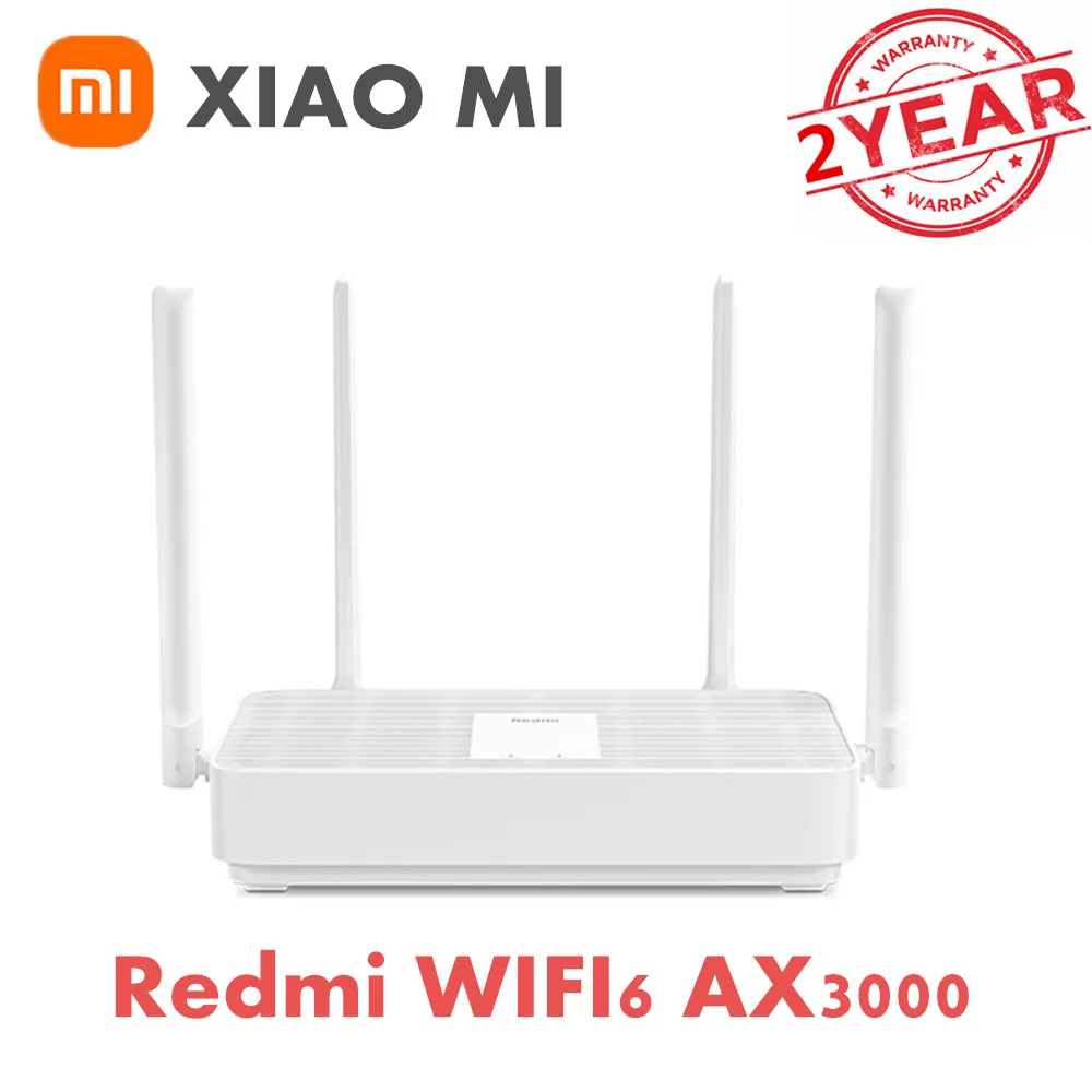 Xiaomi Redmi Router AX3000 replace AX6 AX5 WiFi 6 2.4G /5G dual Frequency Mesh network Wifi Repeater 4 Antennas signal extender