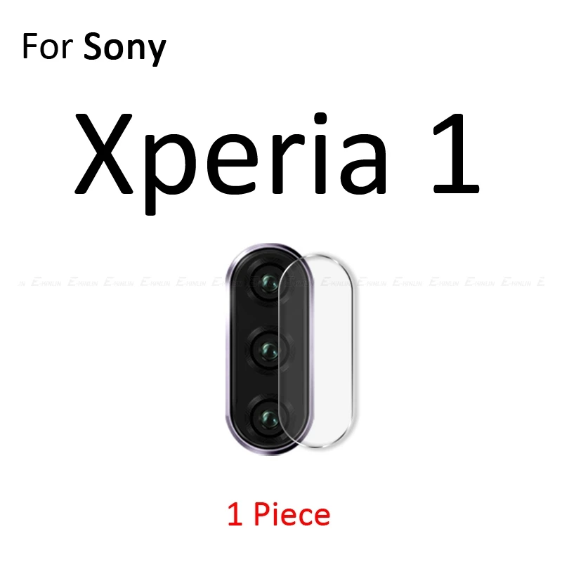 Задняя Защитная пленка для объектива камеры для sony Xperia 1 5 10 L2 L1 XZ3 XZ2 Premium Compact XA2 Plus ультра закаленное стекло - Цвет: For Xperia 1