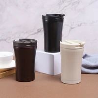 400ml stainless steel coffee thermos mug portable car vacuum flasks travel mug insulated thermal water bottle with lid