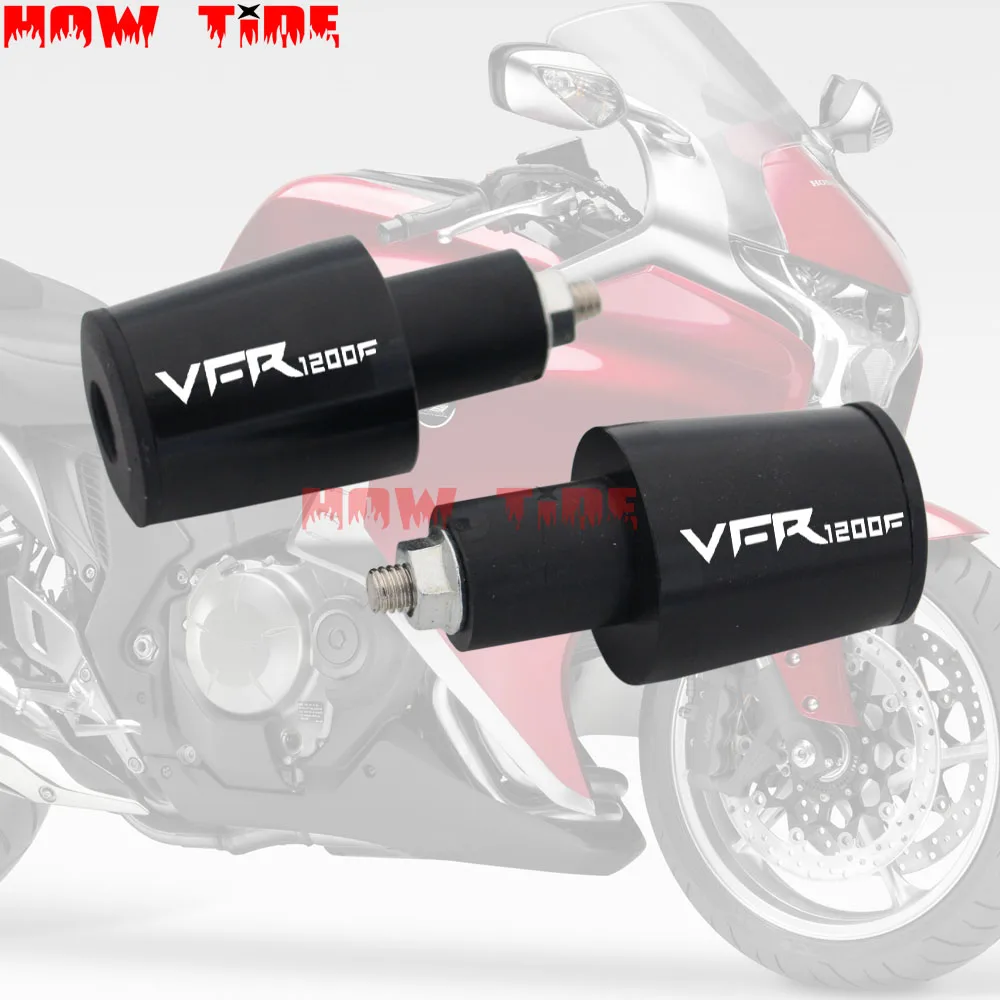Алюминиевые аксессуары для мотоциклов HONDA VFR 1200/F VFR1200F CNC 7/8 дюйма 22 мм ручки руля